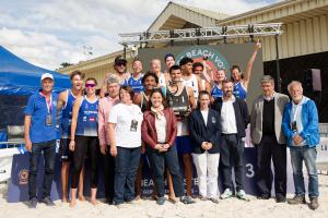 (Miniature) France BVS1 : Duval/Pally et Chouikh-Barbez/Geneviève Gardoque vainqueurs