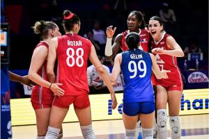 (Miniature) VNL : Les Bleues dominent la Belgique