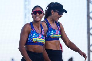 (Miniature) Beach-EuroVolley : Une demie et deux quarts !